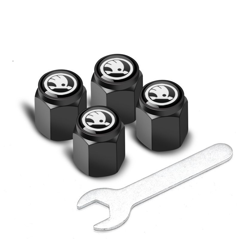 Car Tire Valve Caps – Stylish Wheel Air Valve Covers (4PCS)