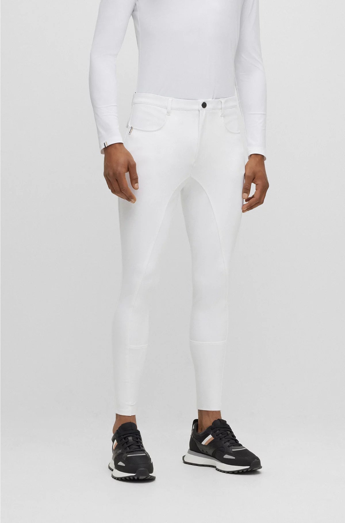 EQUESTRIAN FULL-GRIP BREECHES IN POWER-SPORT FABRIC