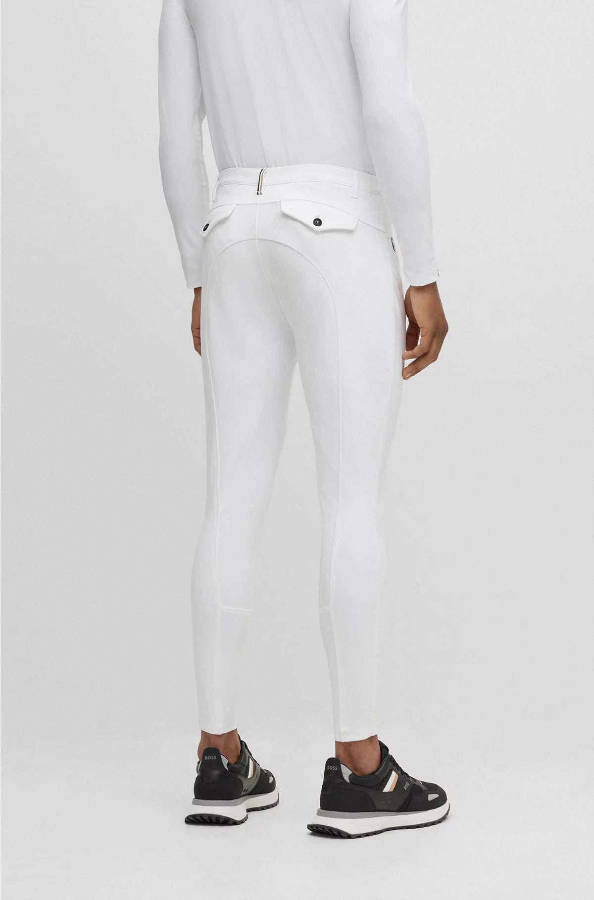 EQUESTRIAN FULL-GRIP BREECHES IN POWER-SPORT FABRIC